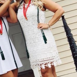 White dress WORN ONCE